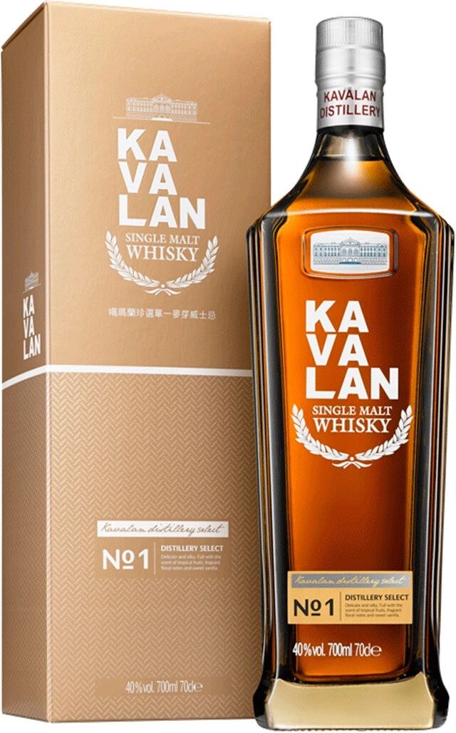 Виски Kavalan, Distillery Select №1, в подарочной коробке, 700 ml